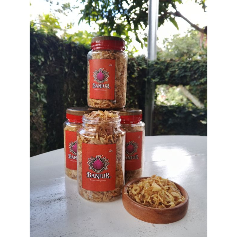 

Bawang Goreng Premium Asli 100% Bawang Merah Sumenep Banjur Tanpa MSG