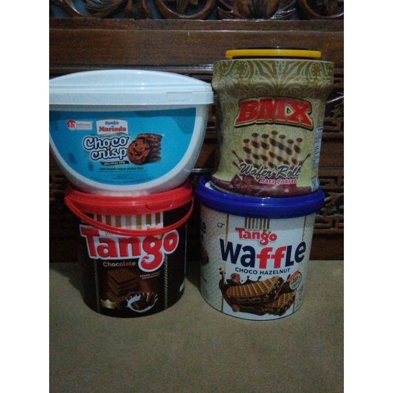 

paket boundling jajan 4 mcm chocho crispy