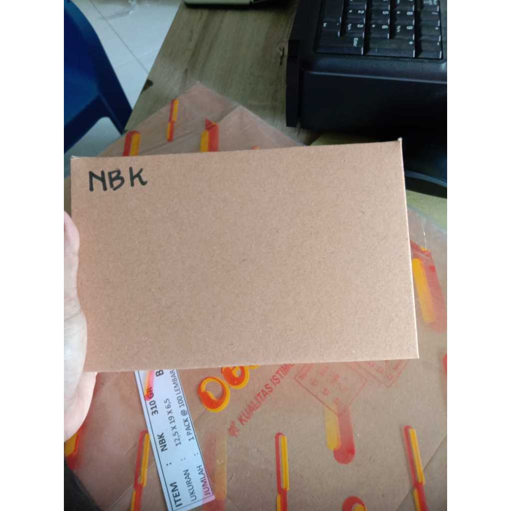 

Dus Kue / Kotak Makan Nasi NBK 19,5cm x 12,5cm x 6cm Kraft Cokelat