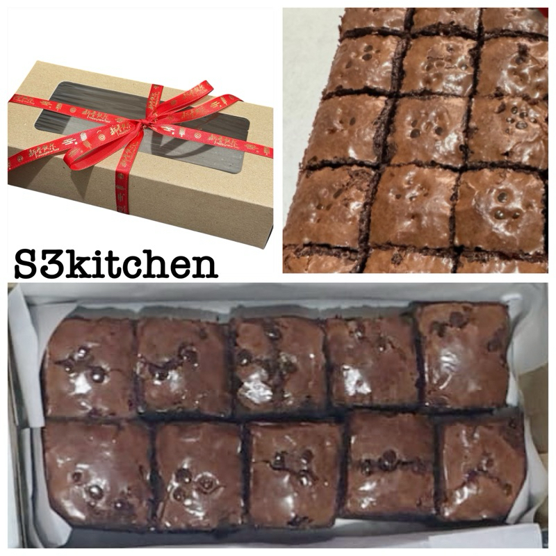 

hamper brownies coklat panggang 10 potong imlek