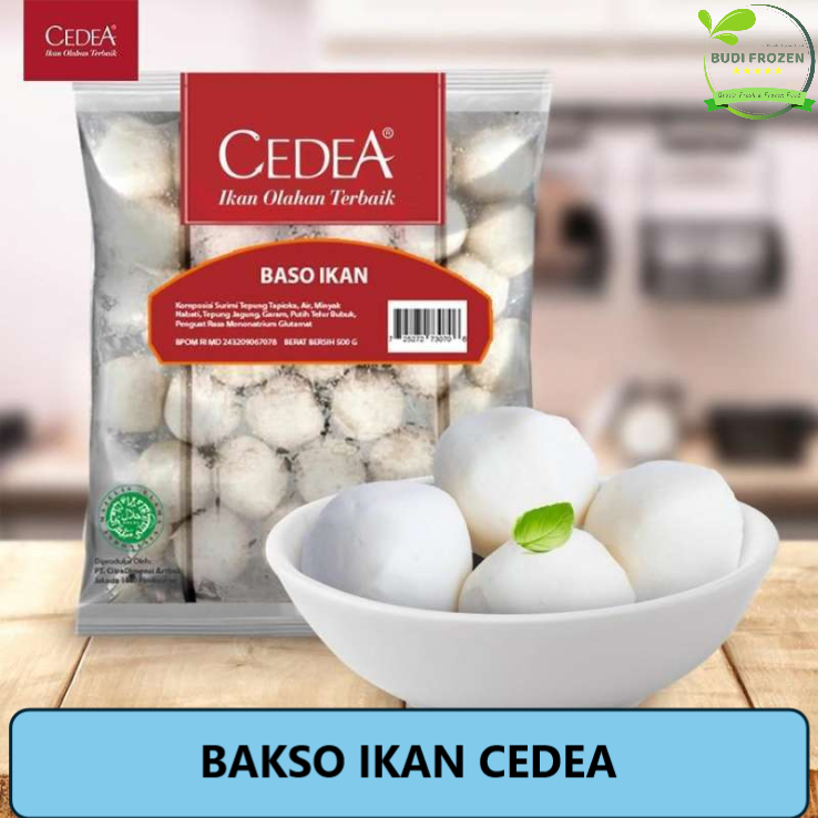 

BAKSO IKAN CEDEA / CEDA BASO IKAN KEMASAN 50 GR DAN 1 KG