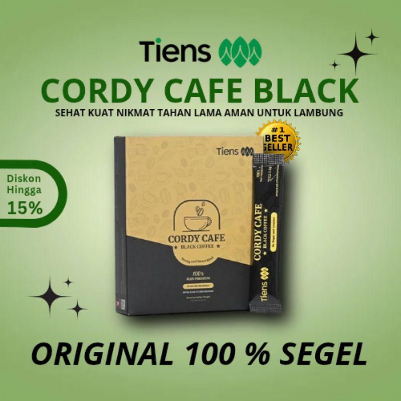 

PROMO TIANSHI || CORDY CAFE BLACK Kopi Herbal Stamina Kuat Sehat Alami Rasa Nikmat || Produk Original 100% Ampuh Menyembuhkan Ejakulasi Dini