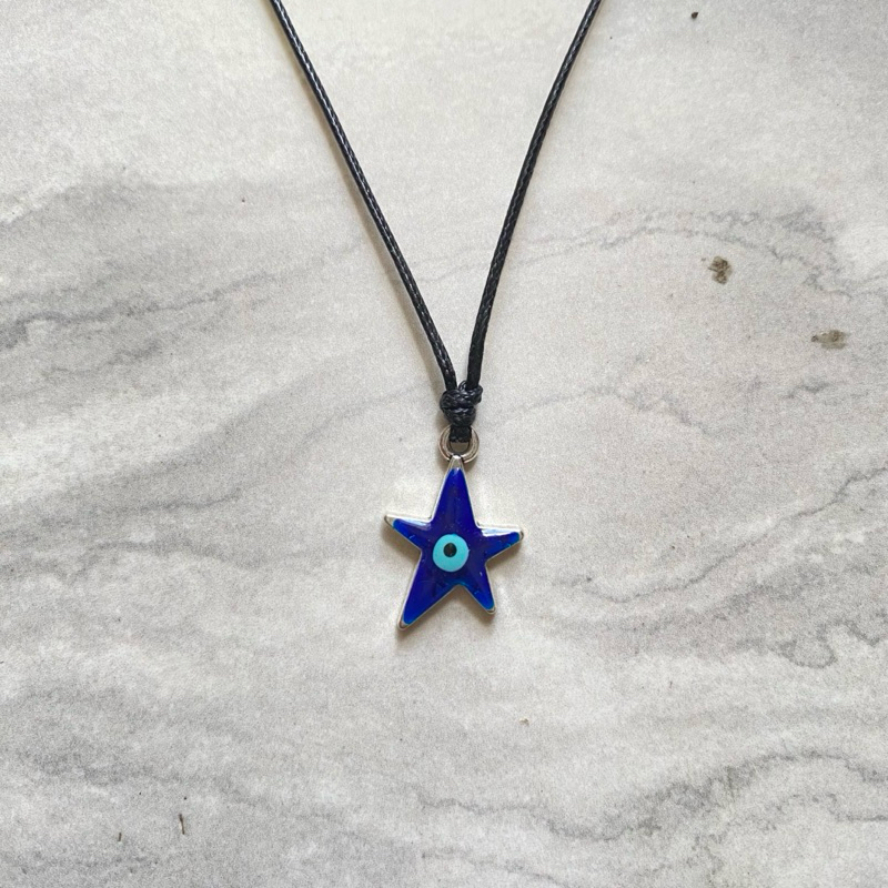 Kalung Serut Evil Eye Bintang | Necklace Evil Eye | Lumaku
