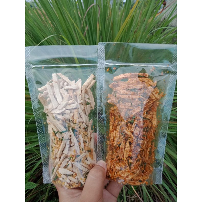 

basreng stik pedas daun jeruk & basreng original daun jeruk 250 gr