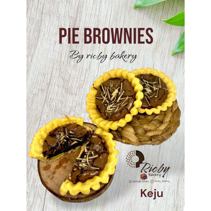 

pie brownies keju 6 pcs