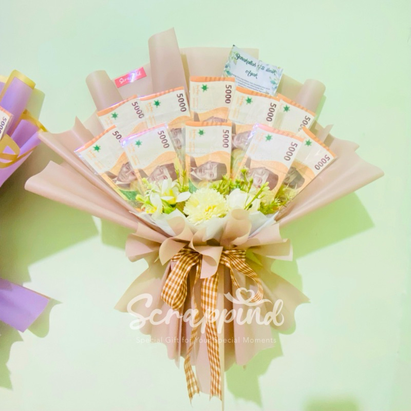 Buket Uang 5ribuan Khusus Malang