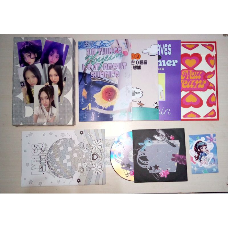 Sharing Album Fullset NewJeans Bunny Beach Bag Hyein Version