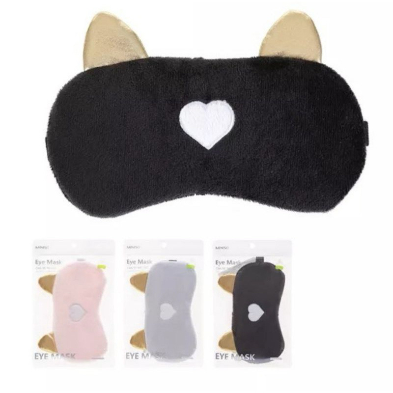 Miniso Sleep Mask Gel / Masker mata penutup mata dengan jel pendingin untuk tidur