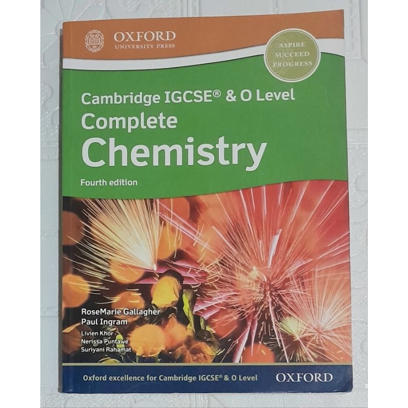 

Oxford Cambridge IGCSE & O Level Chemistry Complete