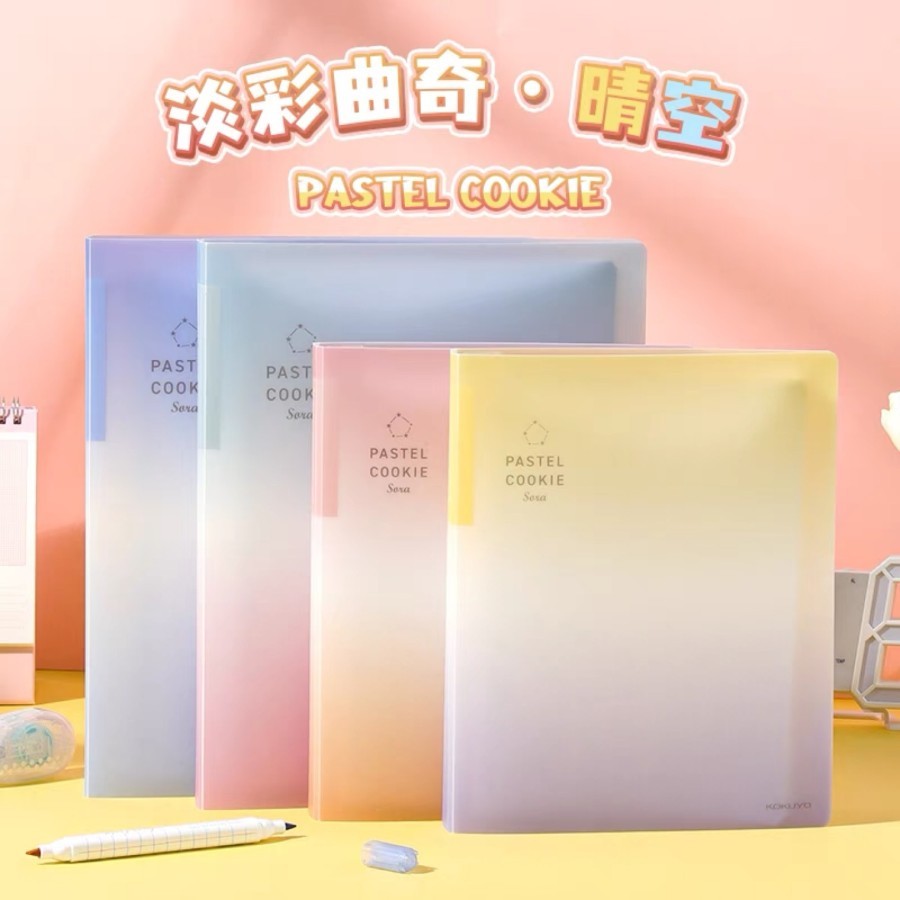 

Binder A4 Kokuyo Pastel Cookie Sora 30 Lubang WSG-RUVP10