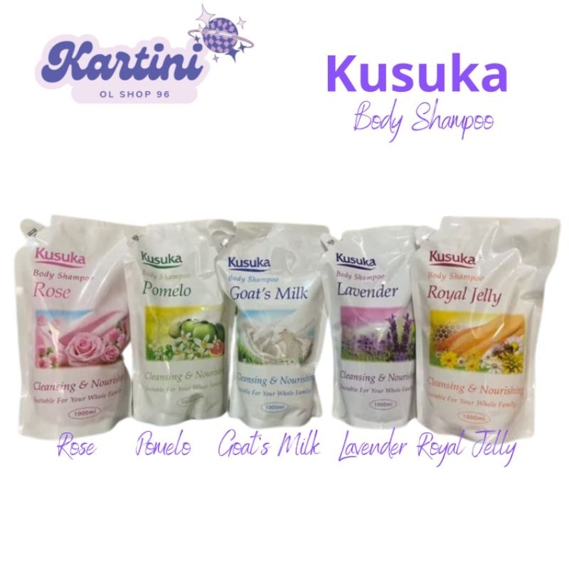 Kusuka Sabun Mandi Cair 1000ml