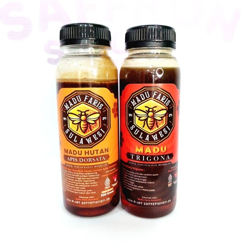 

Madu Faris Sulawesi 250 Gram Trigona dan Apis Dorsata