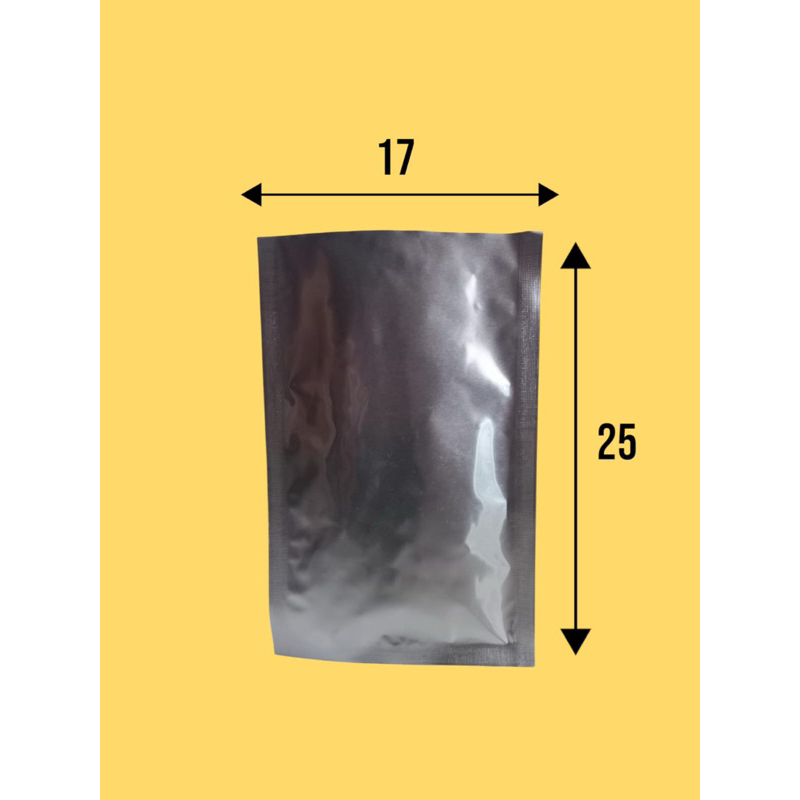 

KEMASAN ALUMUNIUM FOIL BAG U UK 17 x 25