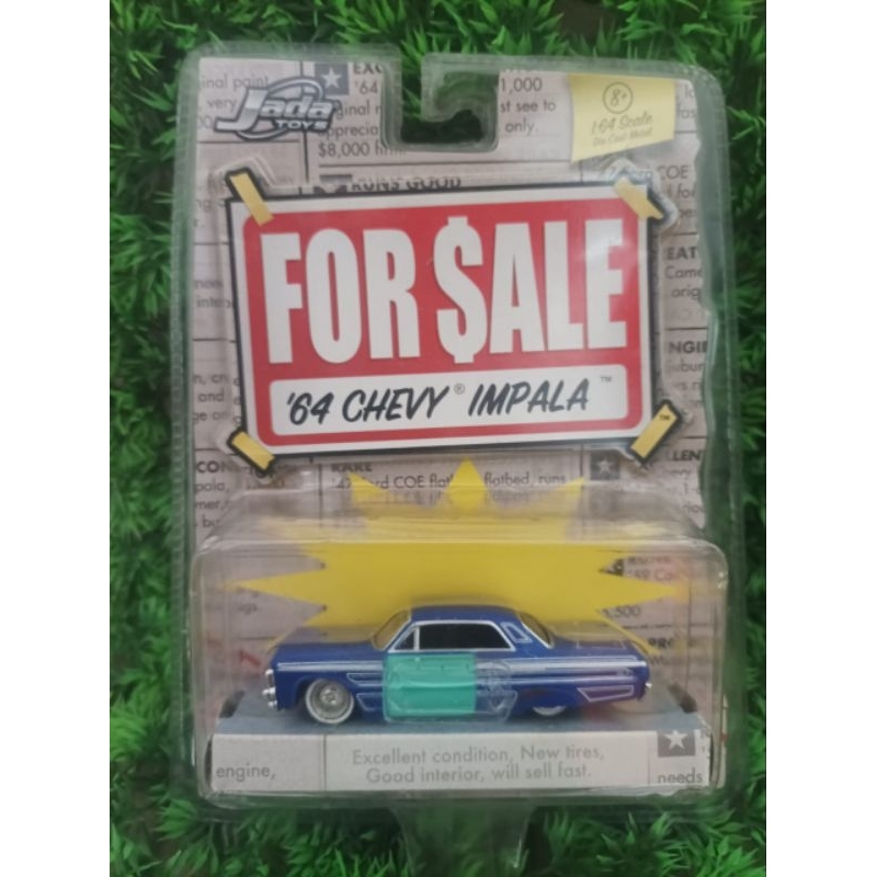 Jadatoys 64 Chevy Impala die cast jada toys original 100% - koleksi terawat