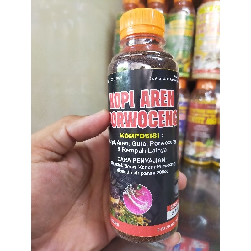 

Kopi spesial - kopi aren purwaceng - kopi vitalitas - cocok untuk pria dan wanita - original Jogja