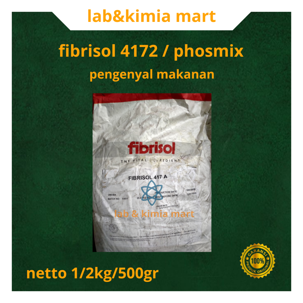

Fibrisol 417A / Phosmix Flour / Tepung Phosmix / Pengenyal Bakso 1/2KG / 500GRAM