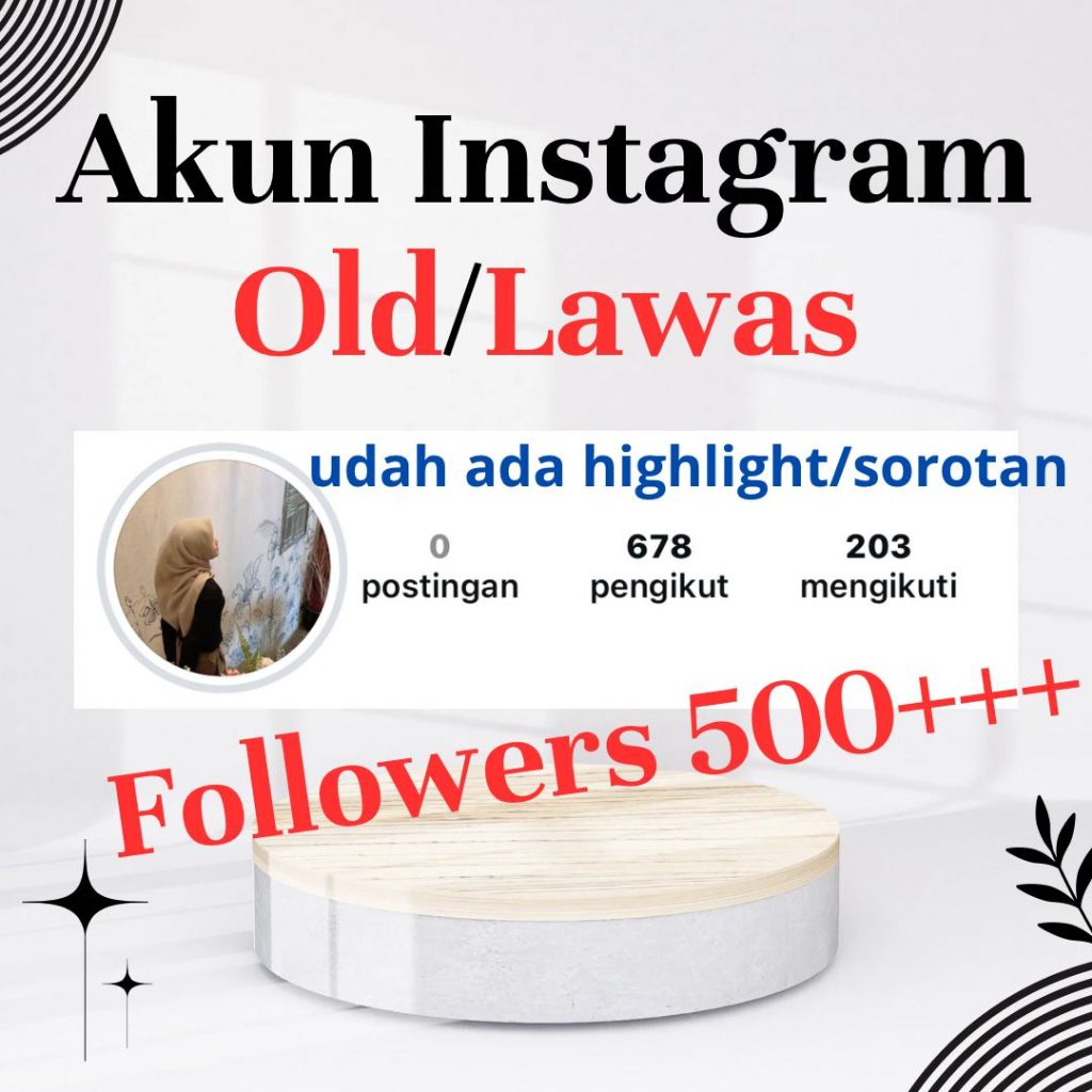 AKUN IG TUA/OLD FOLLS BANYAK