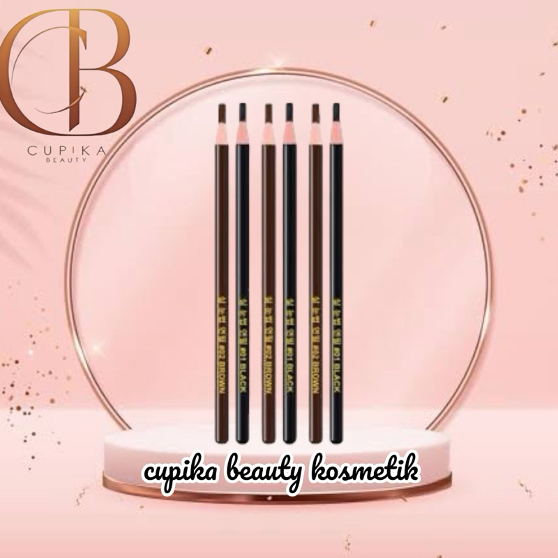 p,oz - CELAK TARIK BENANG HENGSI - PENSIL ALIS TANPA SERUT - EYEBROW TARIK BENANG