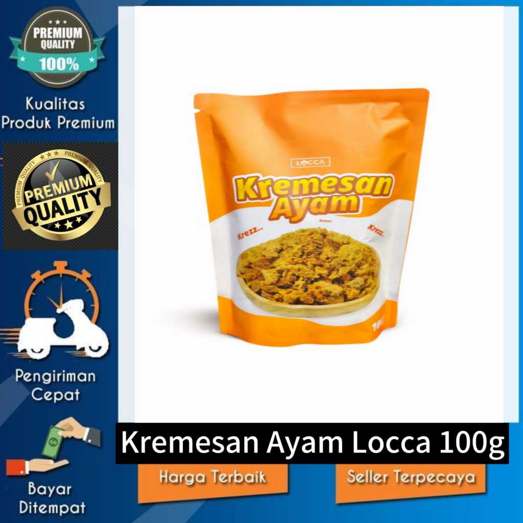 

Locca Kremesan Ayam Rasa Original – 100 Gram