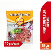 

ULEG SAMBAL BAWANG SACHET ISI 10