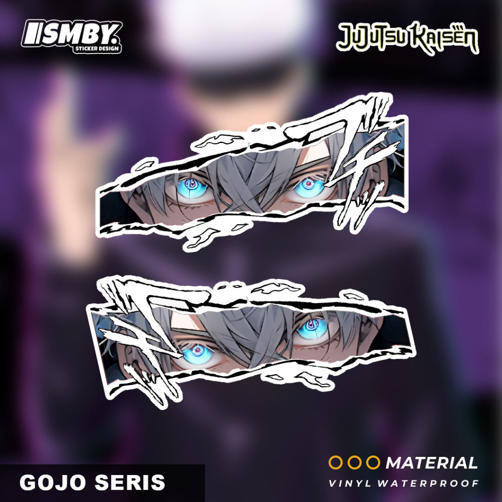 

Stiker Sticker Anime Vinyl Waterproof Jujutsu Kaisen Gojo Satoru