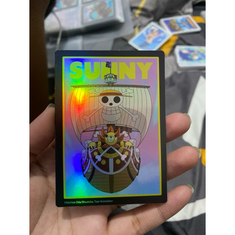 

Card Stiker One Piece Official Sunny holo