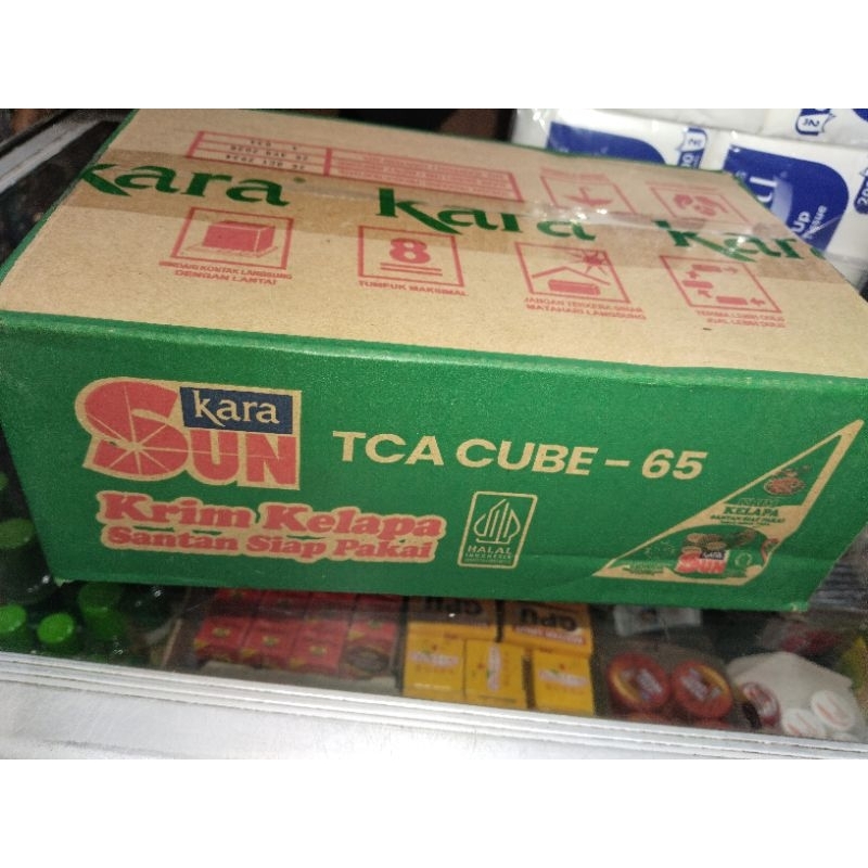 

Sun Kara cube santan cair 1 karton