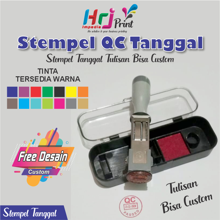 

Stempel QC Passed Dengan Tanggal | Stempel Tanggal Shiny QC Passed | Stempel Tanggal Custom