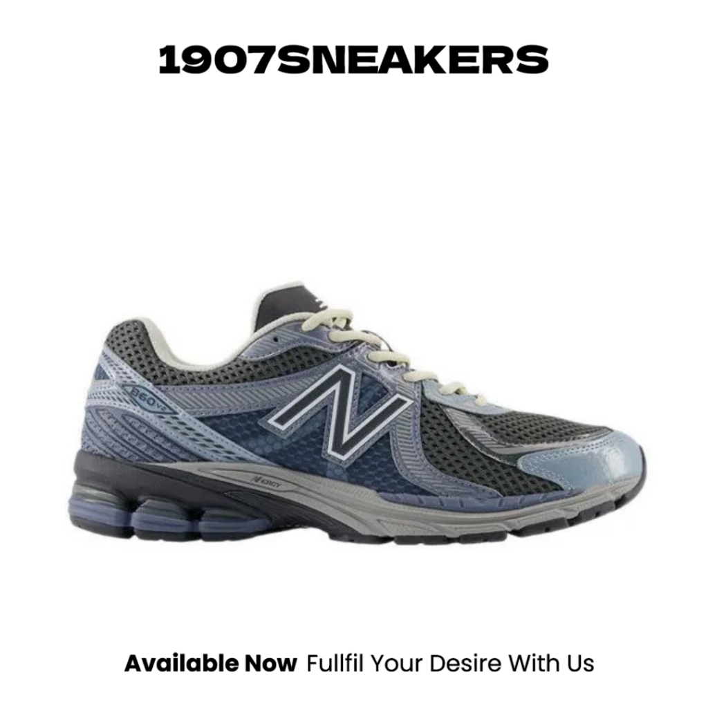 Sepatu Sneakers Pria New Balance 860v2 - Blue ORIGINAL NEWML860RC2
