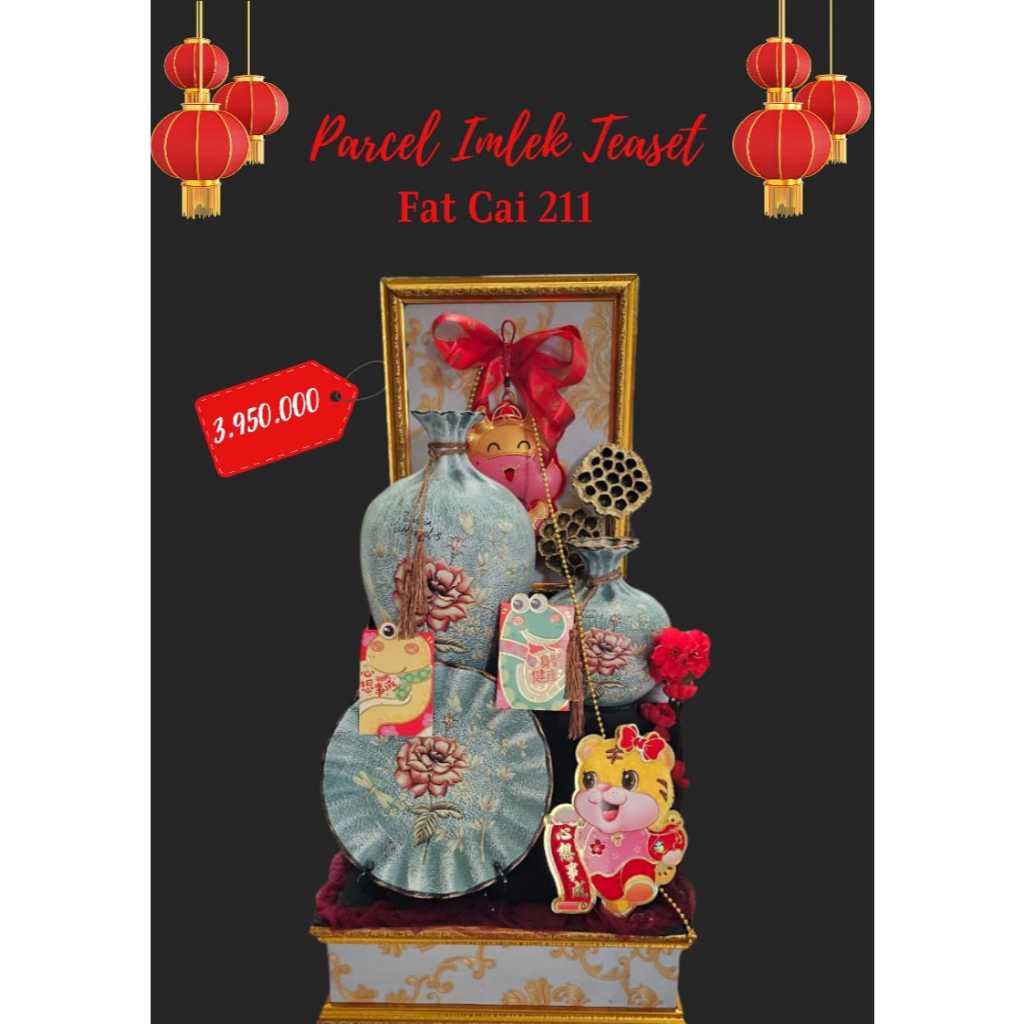 

Parcel Imlek Fa Cai 211 Parcel Teaset Imlek Hampers Imlek Parcel Teaset Chinese New Year Hampers Imlek Box Cookies Imlek Parcel Semprong Angpao Imlek Hadiah Imlek Pecah Belah CNY Kado Imlek Cookies Imlek Chinese New Year Gong Xi Fa Cai Hampers CNY