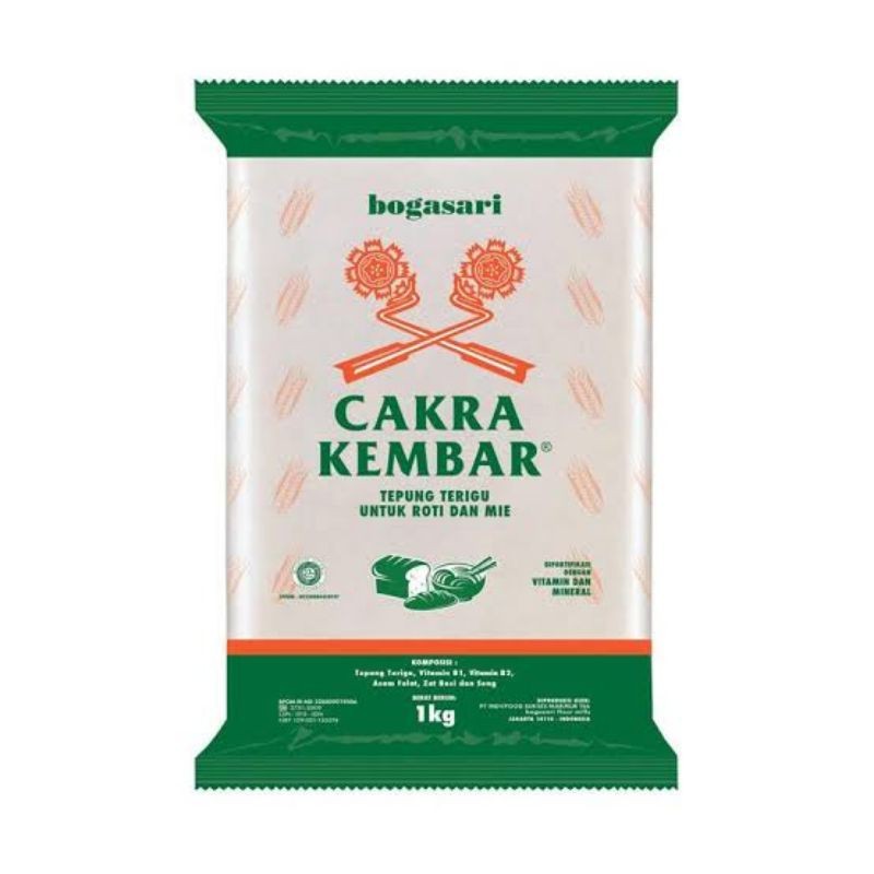 

Tepung Terigu Cakra Kembar 1KG