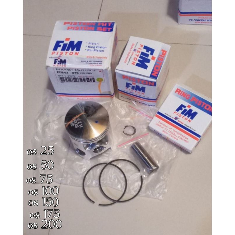 PISTON SET RX KING FIM