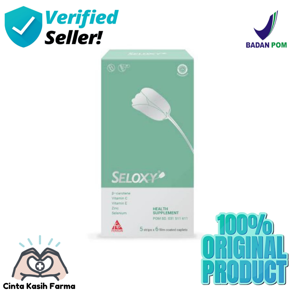 Seloxy Kaplet 1 Box - Vitamin Kesehatan Kulit