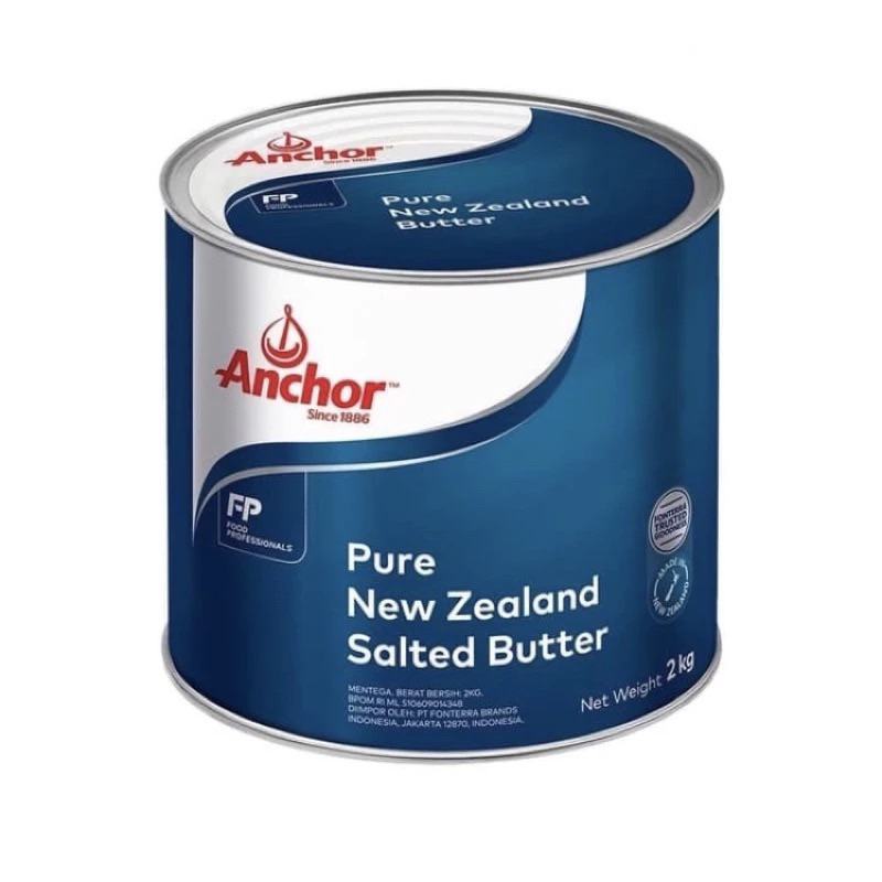 

Anchor Pure New Zealand Salted Butter 2 Kg