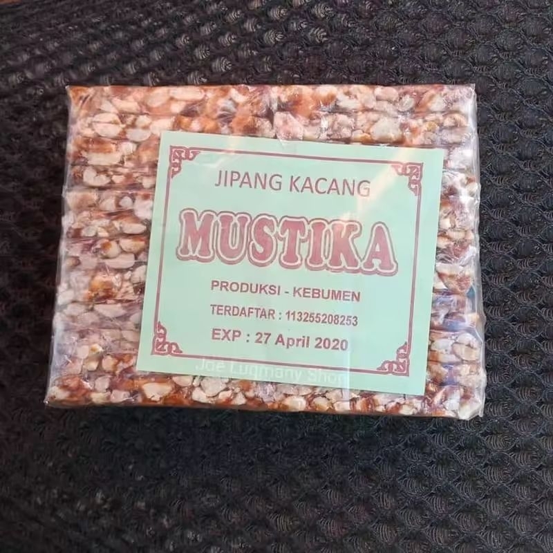 

Nycyta Home Jipang Kacang Gula Jawa Makanan Ringan Khas Kebumen 1Pack Isi 22Pcs