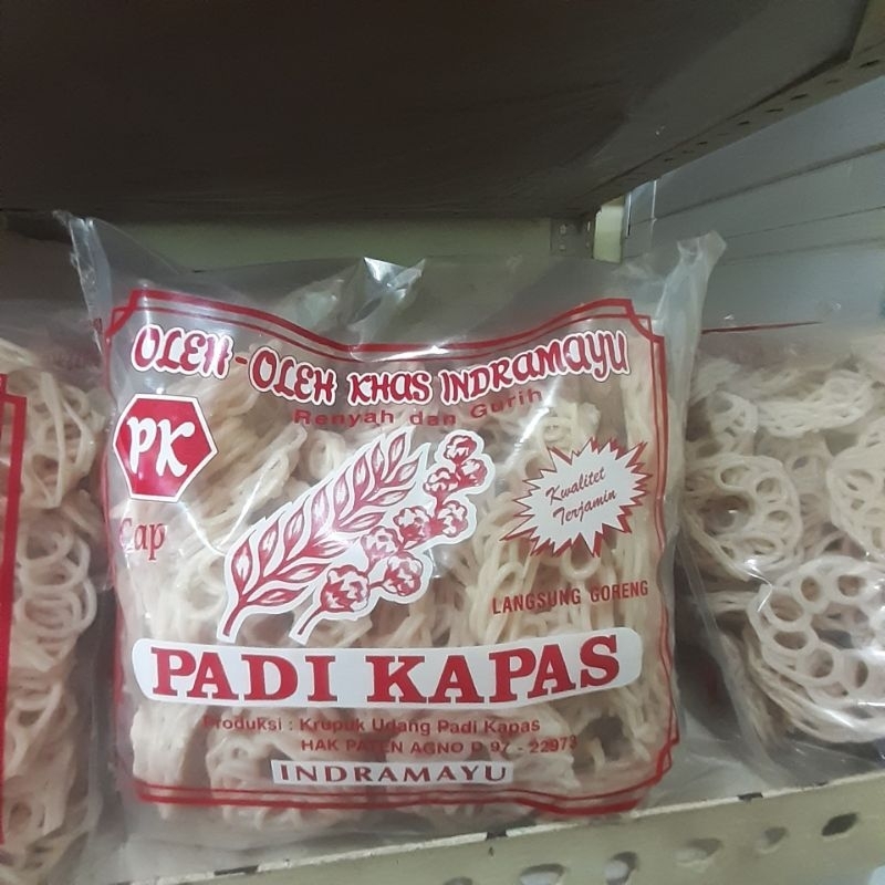 

Kerupuk Mie Bunga Rafael 250 Gram Cap Padi Kapas Khas Indramayu Jawa Barat