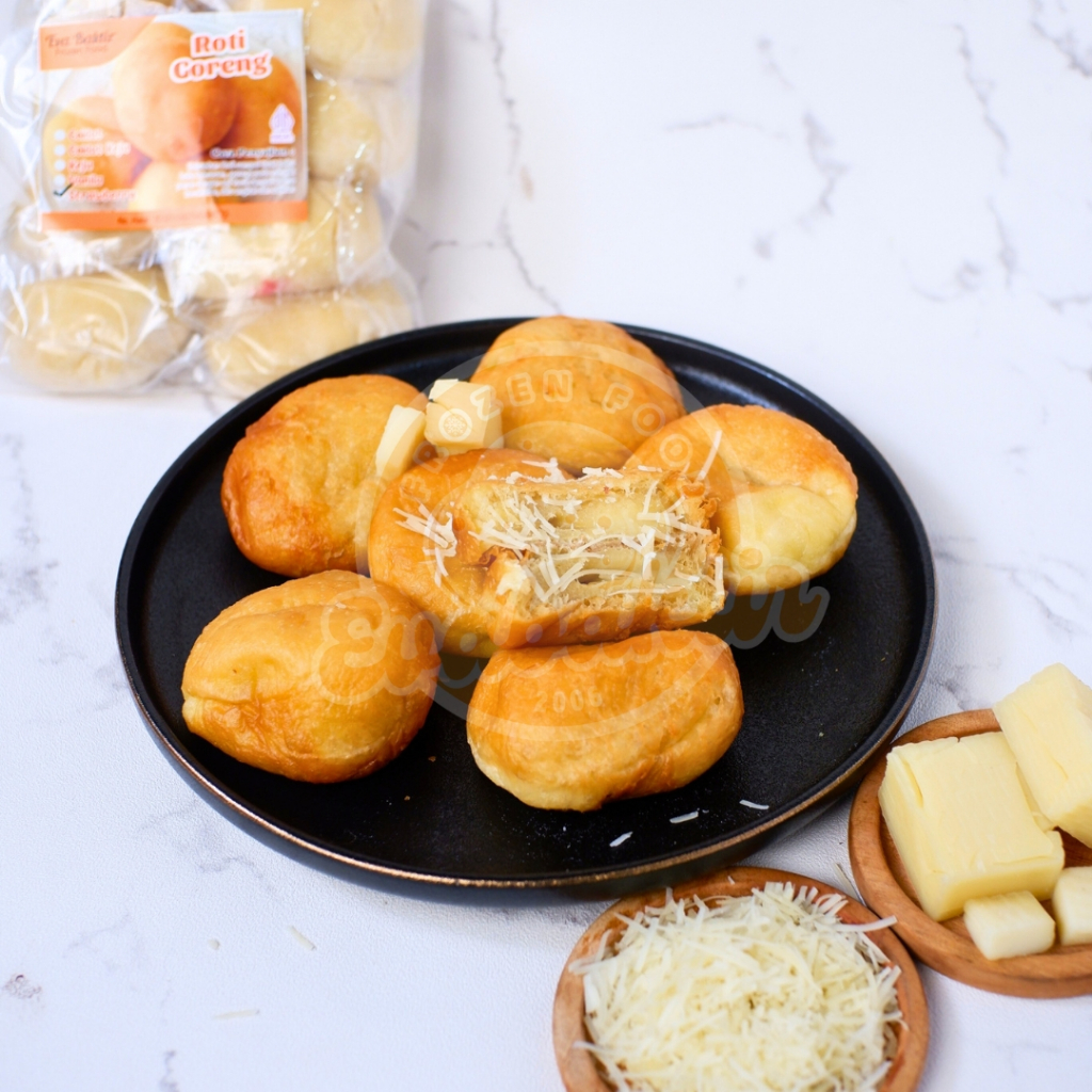 

Roti Goreng Isi Keju Lumer Makanan Frozen Food Homemade Premium Murah Isi 8 Pcs Halal