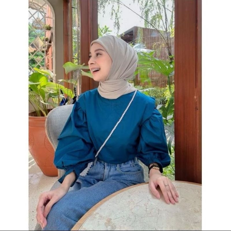 Moni blouse katun poplin