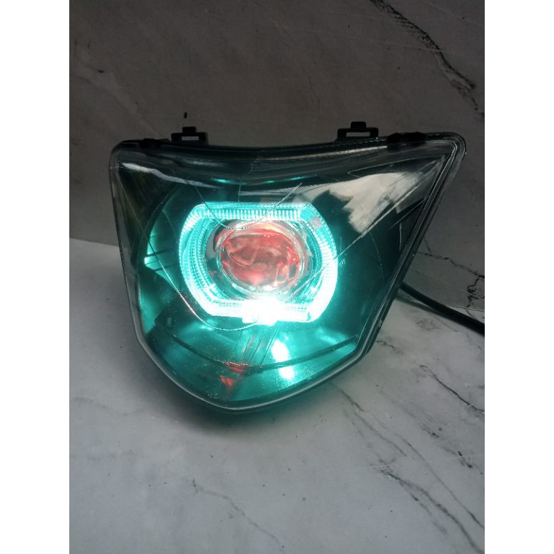 LAMPU DEPAN JUPITER MX LAMA MX OLDBILED BILLED PROJIE ALA ALA