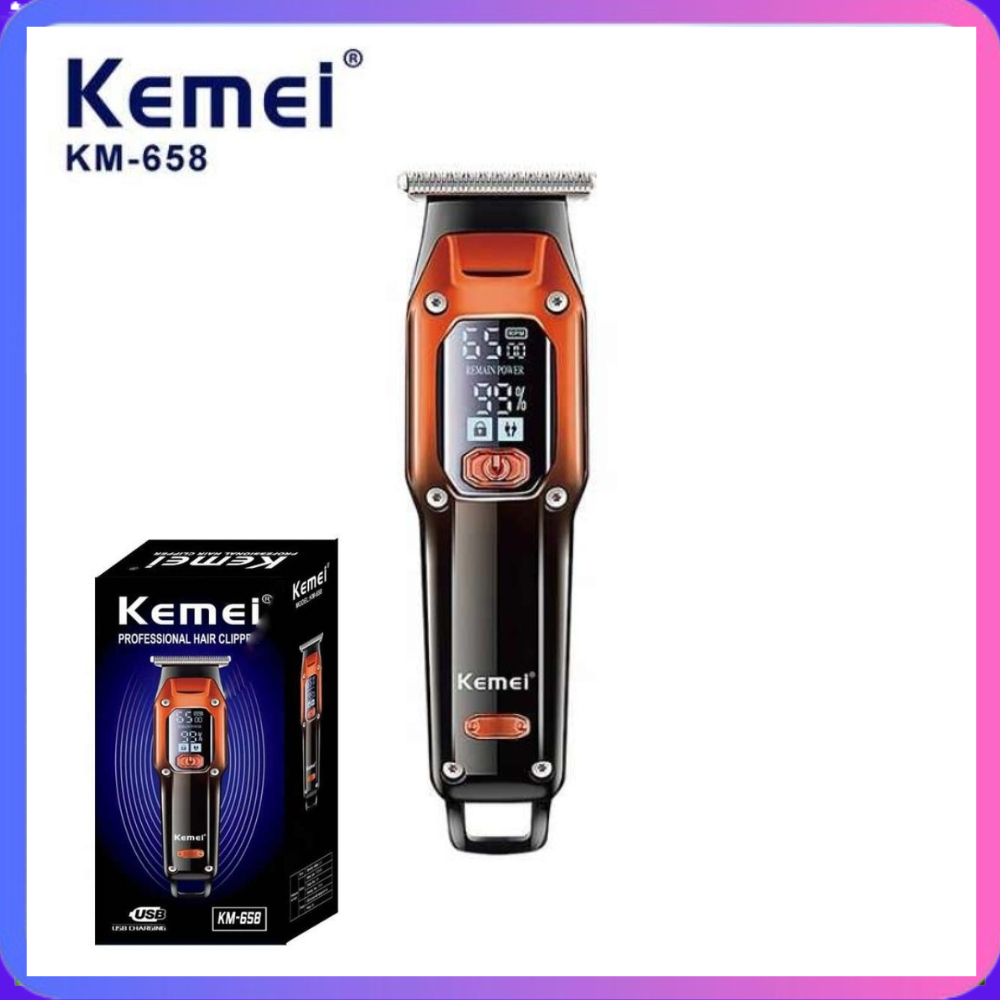Alat Cukur Rambut KM 658 Kemei hair trimmer Cukur kumis jenggot KM-658 KEMEI 658