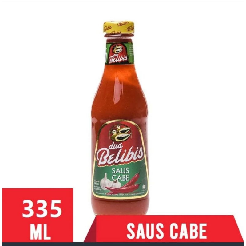 

FREE PACKING- DUA BELIBIS Saus Cabai Botol 335ML