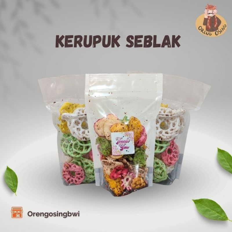 

ORENG OSING| kerupuk seblak 50gram khas Banyuwangi