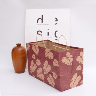 

PAPER BAG KUE BROWNIES MOTIF BATIK / PAPERBAG KUE