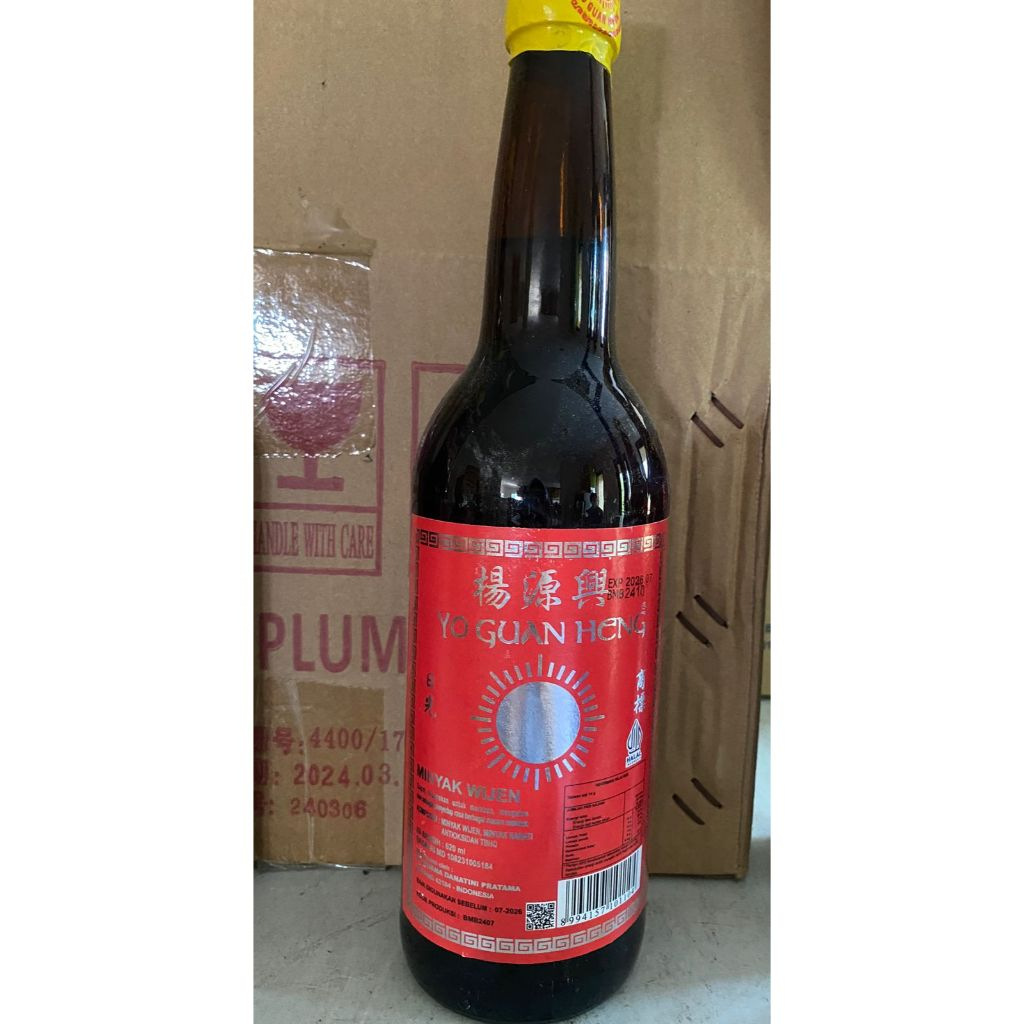 

Minyak Wijen Yo Guan Heng Sesame Oil 620ml / Minyak Wijen 620ml
