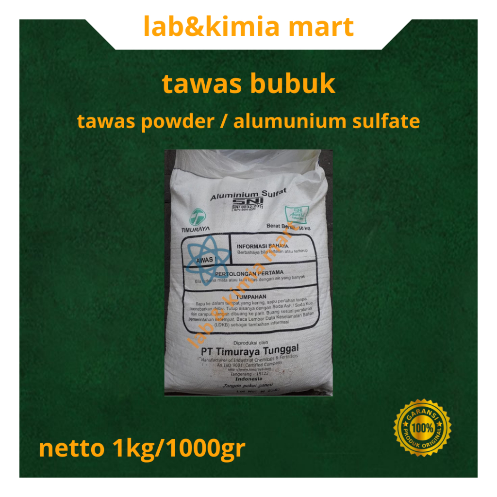 Tawas Bubuk / Tawas Powder / Alumunium Sulfat