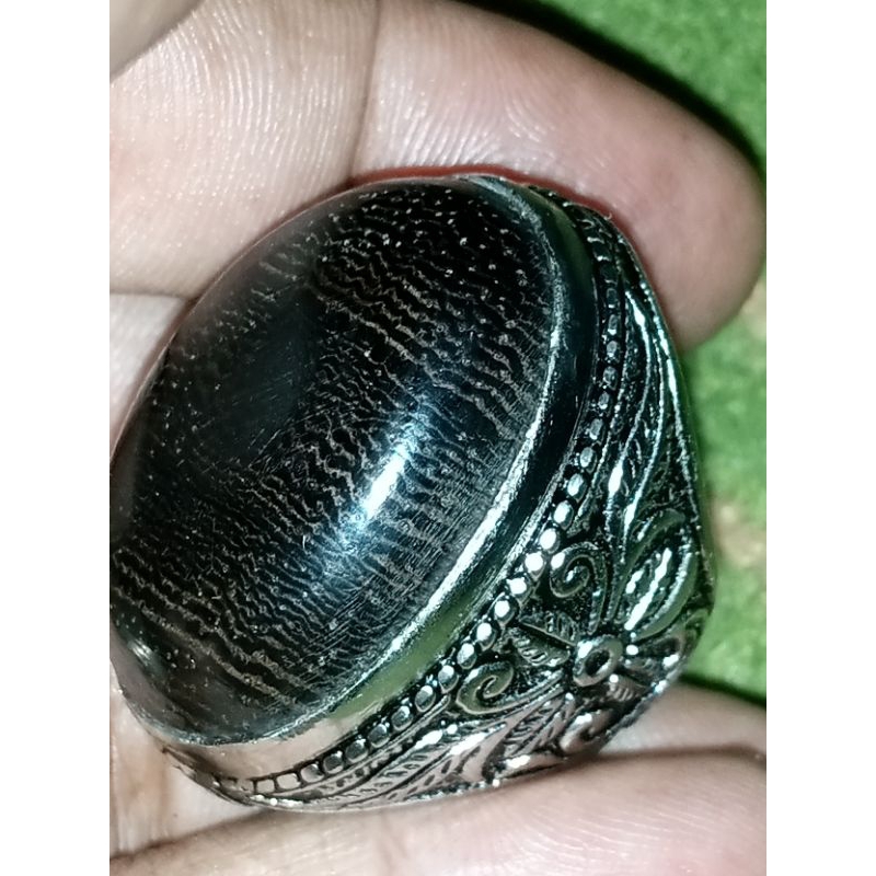 cincin batu sulaiman kendit asli batu bukan masakan