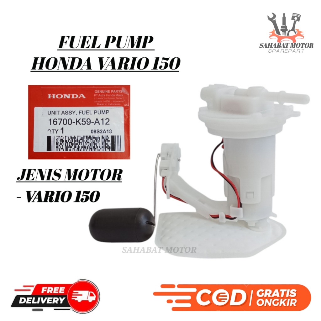 Fuelpump Vario 150 Vario 125 Led Fuel Pump Assy Pompa Bensin Set K59