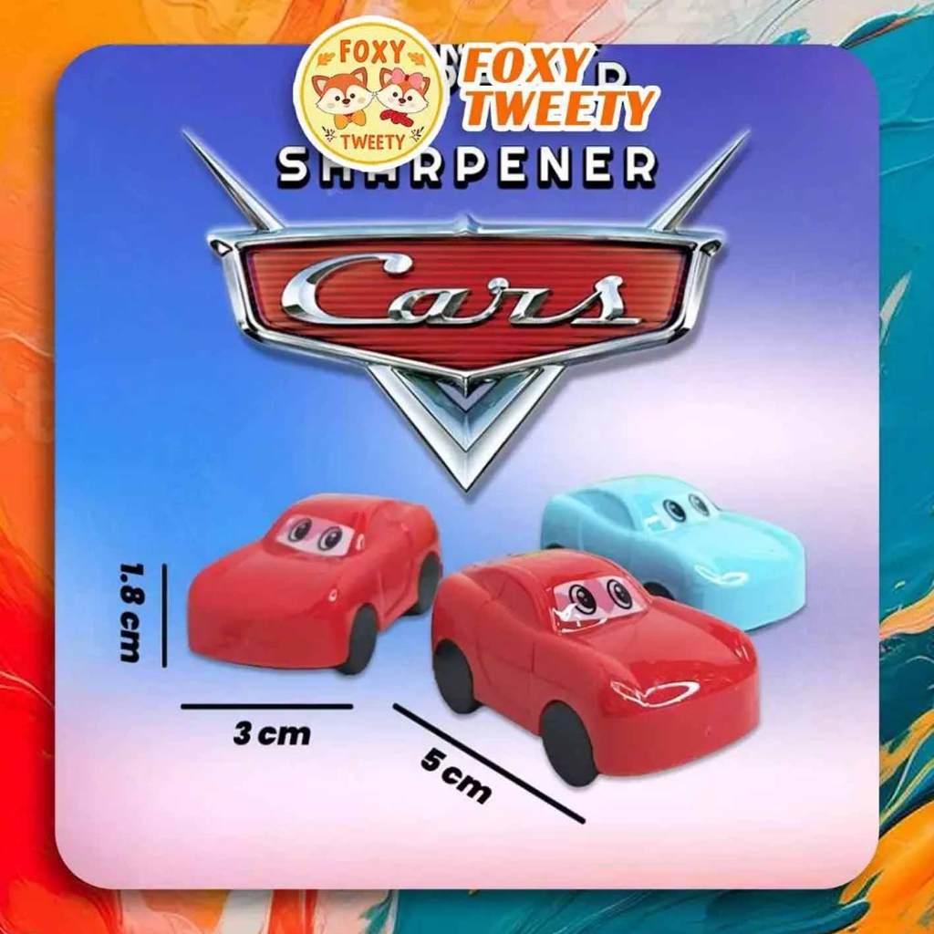 

(Live) Cars Sharpener TR-3023 / Rautan Pensil Sports Car TR 3023 / Orotan Mobil Kecil