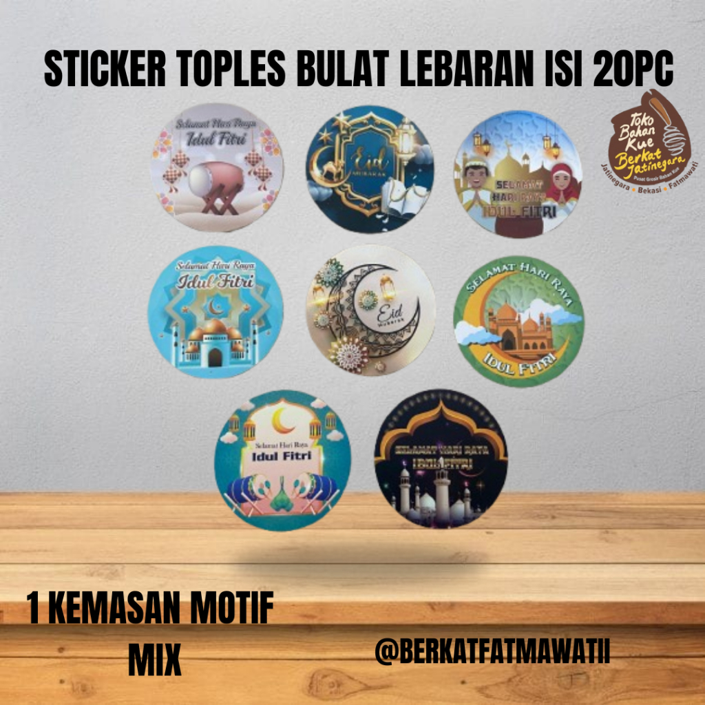 

STICKER TOPLES LEBARAN / LABEL TOPPLES LEBARAN LUCU