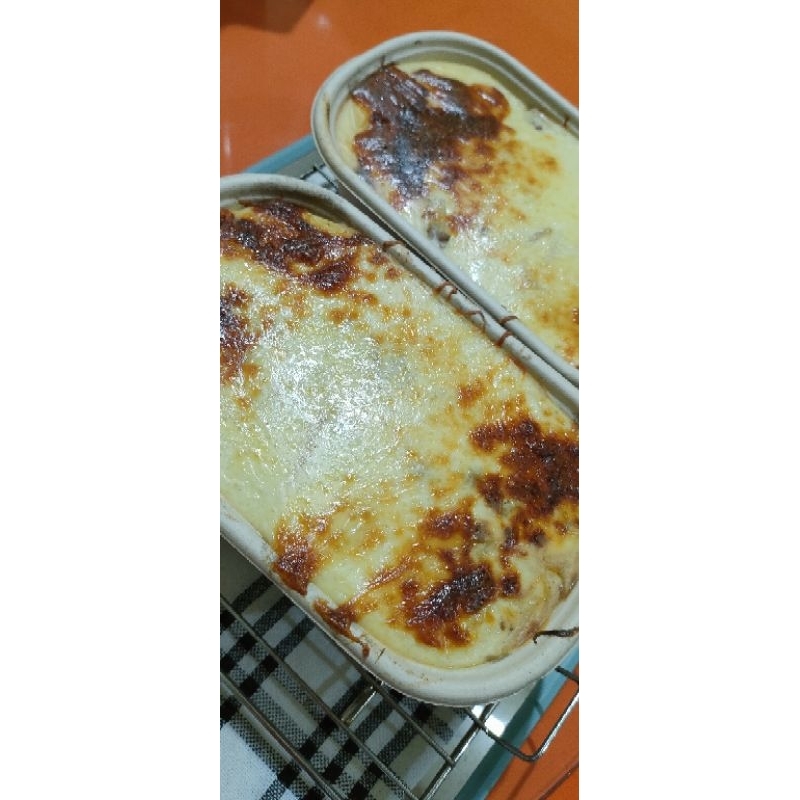 

Baked Spaghetti Brulee